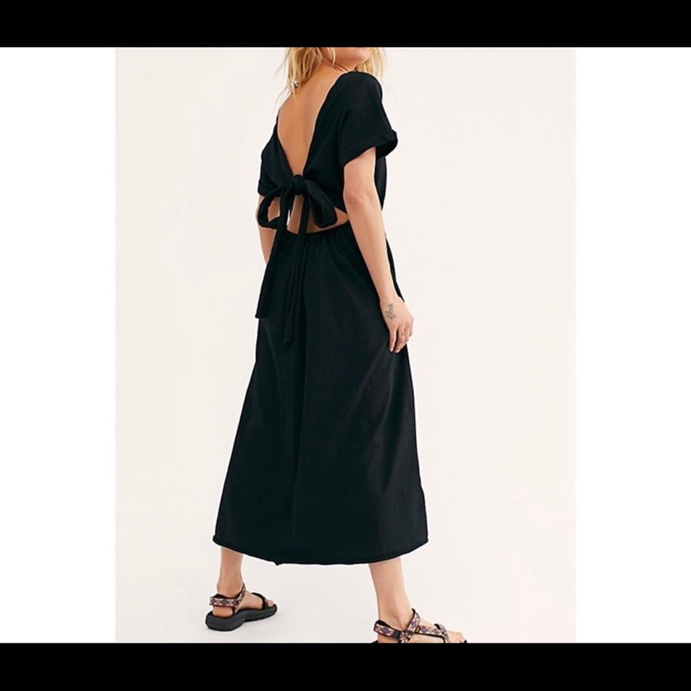 Free People Beach black dress
